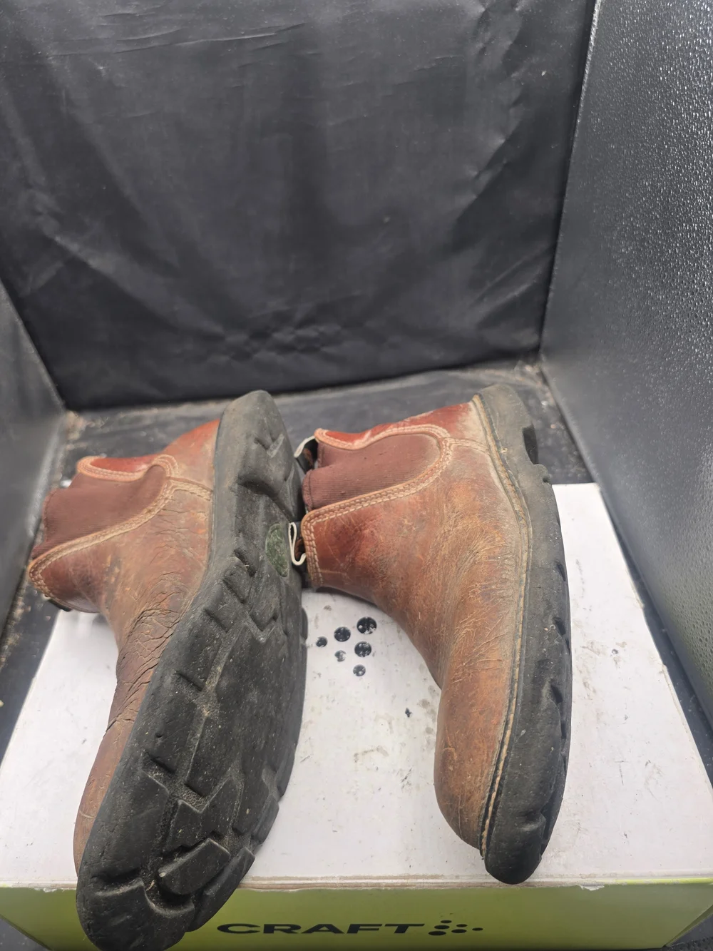 Ariat Brown Leather Chukka Boots